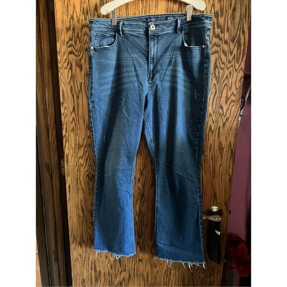 J. Jill Denim Kick Flare Ankle Jeans Woman’s Size 18 - Picture 1 of 16